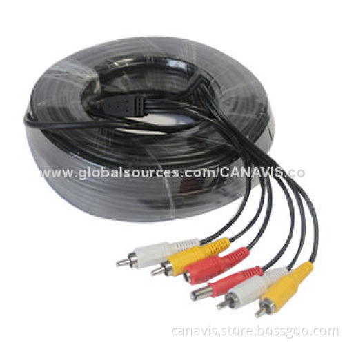 Video Cable with -10 to 50°C Operating Temperature